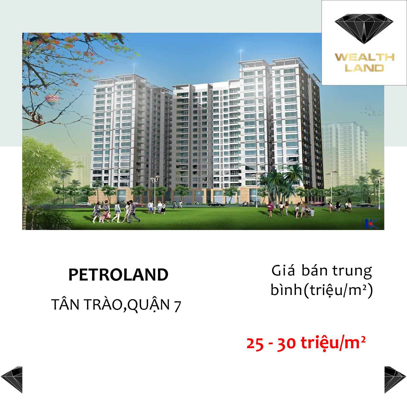 Giả mua bán căn hộ chung cư Petroland Quận 7