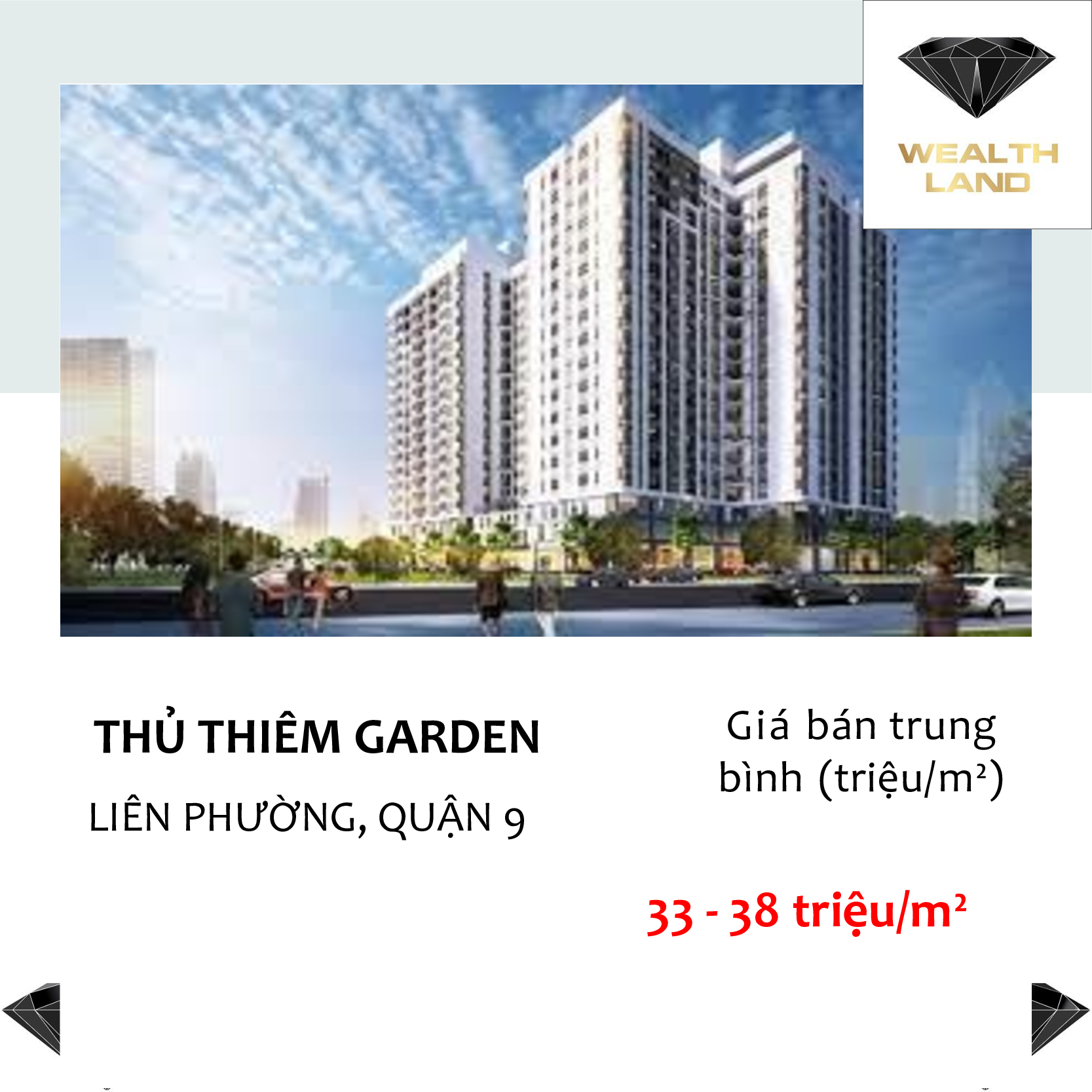 Giá nhà chung cư Thủ Thiêm Garden