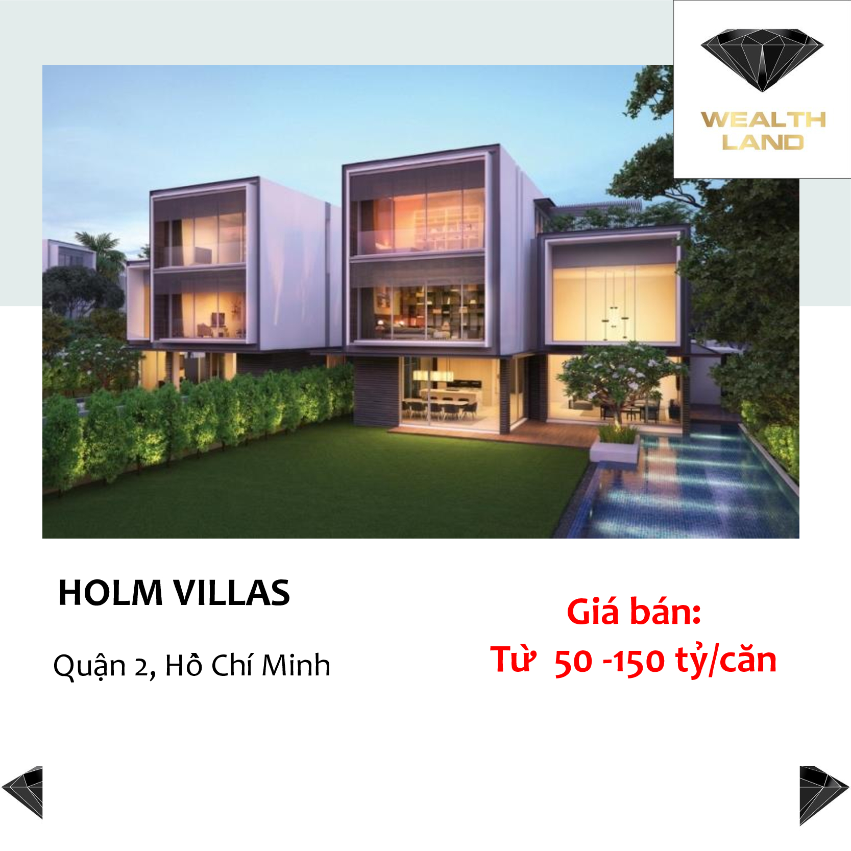 giá bán biệt thự, nhà phố