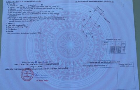 BÁN ĐẤT KIM CƯƠNG KHÁNH VĨNH – KHÁNH PHÚ